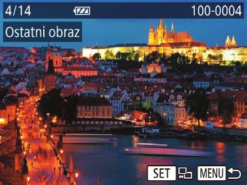 Aby anulować ochronę grup zdjęć, wybierz w punkcie 4 opcję [dblokuj Włączanie ochrony wszystkich zdjęć naraz Wybierz zdjęcie za pomocą przycisków [ ][ ] lub pokrętła [ ], a następnie naciśnij