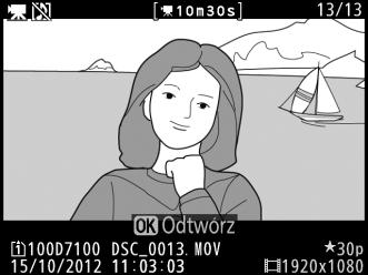 A Ikona 2 Ikona 2 jest widoczna na ekranie podczas odtwarzania w widoku