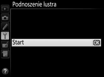Manualne czyszczenie Jeśli nie udaje się usunąć obcych ciał z matrycy przy użyciu opcji Czyść matrycę z menu ustawień (0 313), matrycę można oczyścić manualnie w sposób opisany poniżej.