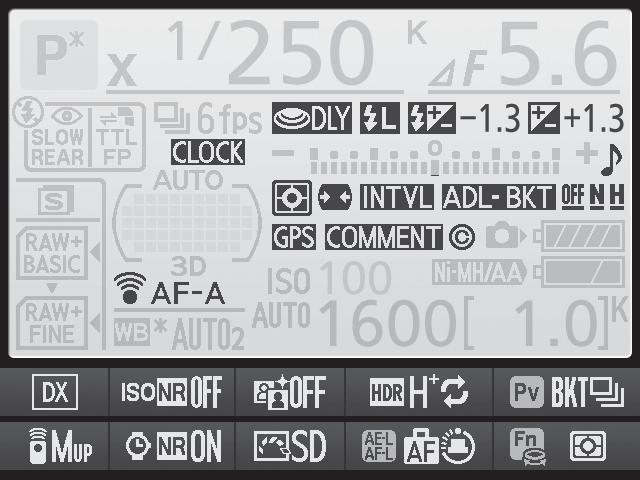 45 44 43 42 25 26 27 28 29 30 31 41 40 39 38 37 32 33 34 35 36 25 Automatyczna korekcja dystorsji... 227 26 Wskaźnik nie ustawiono zegara...29, 265 27 Wskaźnik interwalometru.
