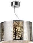 84, Lampa stojąca 249,- Lampa stojąca z możliwością regulacją wy sokości (97 146 cm), abażurem w kolorze szarego melanżu (60x60x25 cm) i ste lażem wykonanym z drewna malowanego na biało oraz