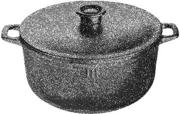 Garnek ma również bardzo wysoką wydajność podgr zewania. Czarny. Wys. 15,2 x Ø 24 cm. Pojemność: 4,5 l. 001-874 Trzywarstwowe dno lepsze rozprowadzanie ciepła Wiele funkcji kompaktowy format!