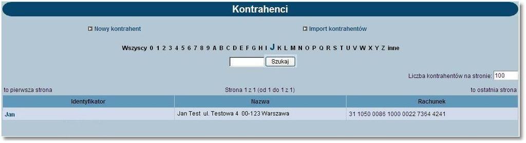 Definicja ta umożliwia szybką realizację transakcji bez konieczności każdorazowego wpisywania danych odbiorcy i numeru rachunku.