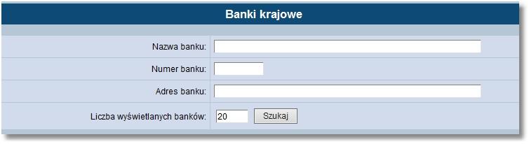 Rozdział 14 Tabele Rozdział 14. Tabele 14.1. Tabele W tej opcji menu można: Przeglądać bazę banków Zapoznać się z definicja rachunków urzędów skarbowych 14.2.