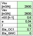 Żelbet 2500 kg/m 3 840 J/(kgK) 2. Beton 2400 840 3. Cegła silikat 1900 880 4. Cegła szczelinowa 1300 880 5.