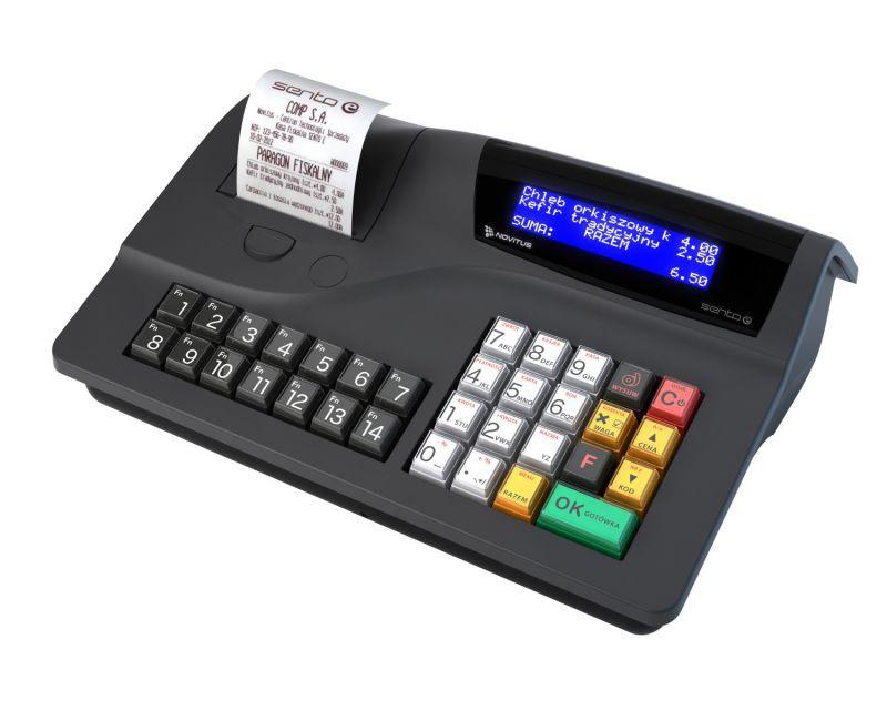 Do kasy oprócz komputera, można podłączyć wszystkie potrzebne urządzenia peryferyjne: czytniki kodów kreskowych (również USB), wagi elektroniczne, terminal płatniczy, pin-pad, modem, drukarkę