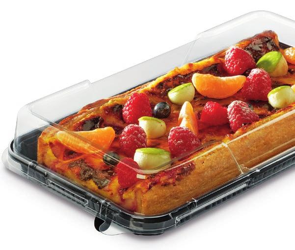 Różne rozmiary spodów i czap Pełna gama opakowań do ciast i wyrobów ciastkarskich Idealne