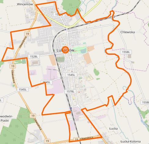 Sportu, Obszar Usług Turystycznych, Obszar Urządzeń Infrastruktury Technicznej, Obszar Wód Otwartych, Obszar Urządzeń Komunikacyjnych, Obszar Urządzeń Komunikacji Kolejowej i Urządzeń Kolejowych,