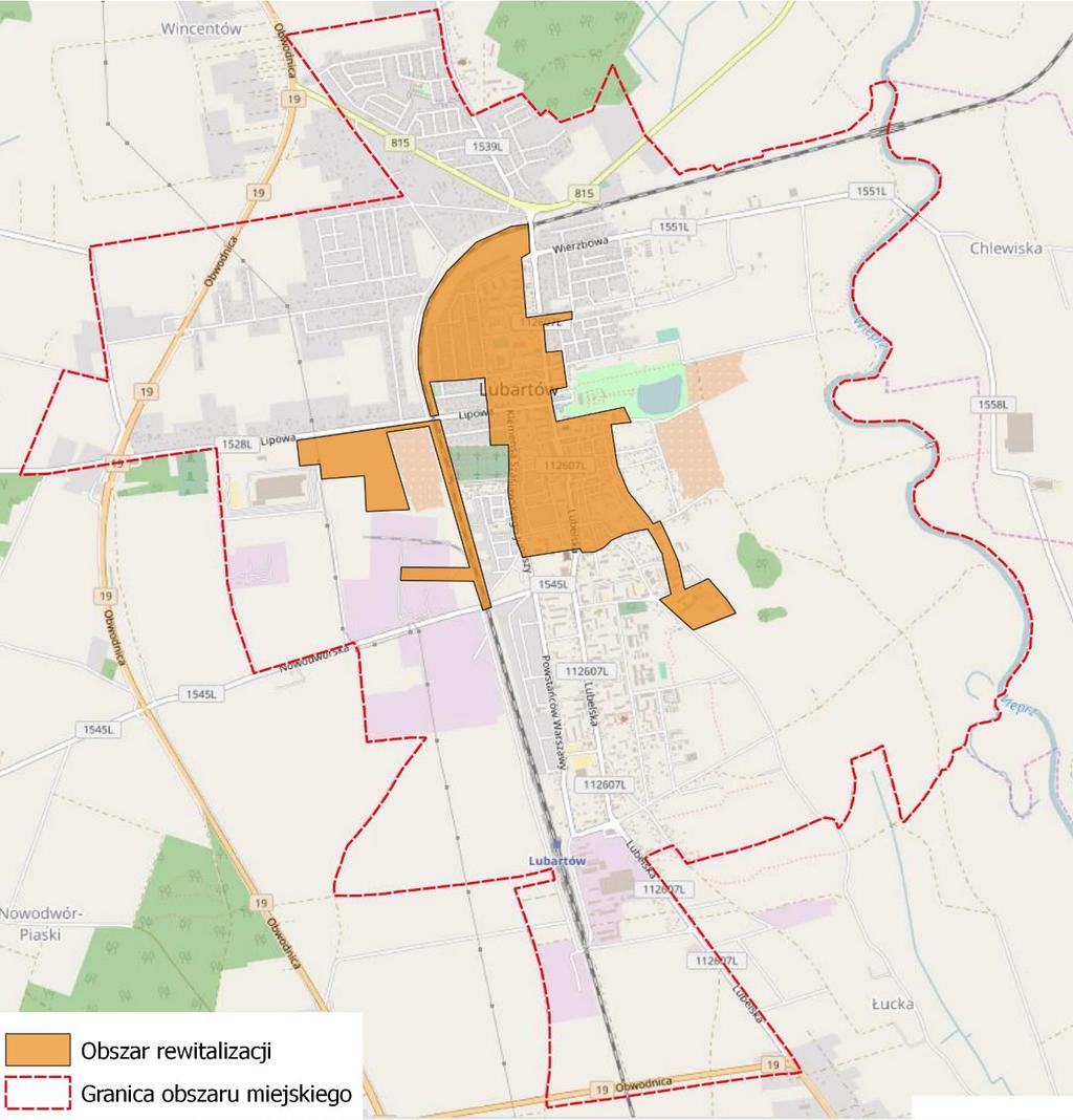 funkcji społecznych, gospodarczych i infrastruktury technicznej, przestrzeni publicznej oraz zmniejszonym potencjałem aktywności społeczności lokalnej.