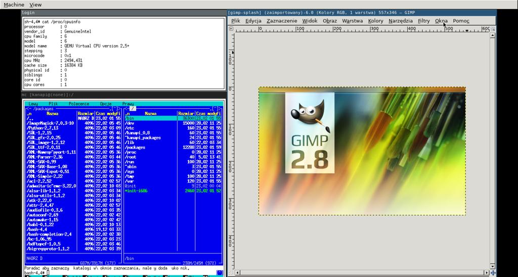 Qemu tests Jacek Danecki && Kamil
