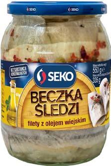 Koreczki śledziowe po