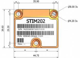 STIM 202 Wysokiej klasy żyroskop wieloosiowy Sensonor STIM202 dla wielu aplikacji