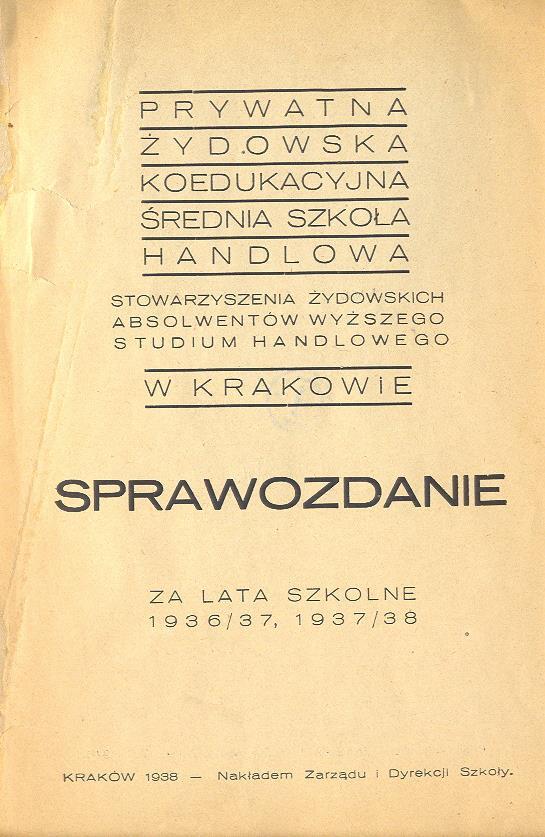 Sprawozdanie z działalności Średniej