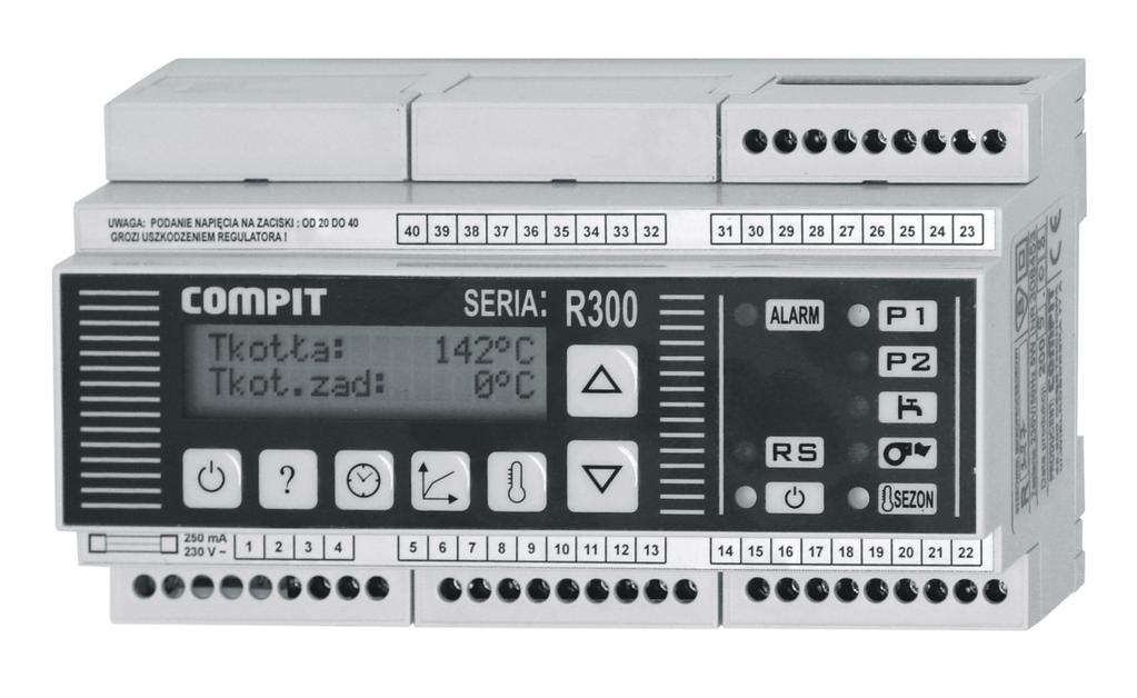 Instrukcja obs³ugi R326 wersje u10 do u19 POGODOWY REGULATOR KOT A WÊGLOWEGO Z