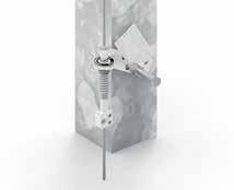 Amortyzator Constant Force (tylko system L-Bolt) Amortyzator Constant Force gwarantuje, że w razie upadku obciążenie przenoszone z powrotem na konstrukcję i wspinającą się osobę jest ograniczone do