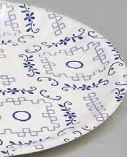 9 12,29 Talerz plastikowy trójdzielny 26 cm opak. 6 szt.