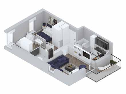 3,78 m 2 łazienka 6,87 m 2 korytarz 1,25 m 2 wc