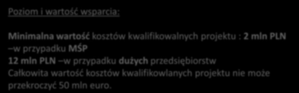 związanych z własnością intelektualna Wdrożenie wyników praca Potencjał komercjalizacyjny i opłacalność wdrożenia Poziom i