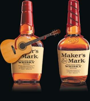 Jim Beam White 0,7 L 6+1 6 but. Maker s Mark = 1 but.