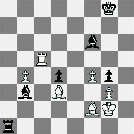 logiczne niż 26.fg4 fg4 27.Ga5 otwierając przekątną nieprzyjacielskiemu gońcowi, chociaż po 27 Gg6 28.Sf4 Ge4 29.Gc7 białe mają wyraźną przewagę 26 Se4 27.Ga5 h5 28.Wc1! h4 29.Ge1 Gf6 30.