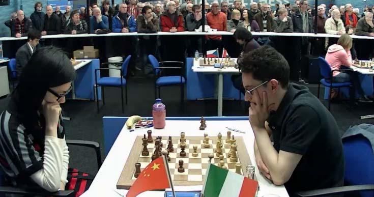 34.Wa2 Kh7 35.Wd1 Wb3 36.Kf2 Wfb8 37.Wd2 Kg6 38.Se7 Kf6 39.