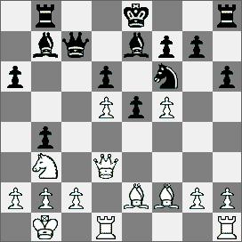 879.Partia hiszpańska [C63] M Grąbczewski K Adamski A. 1.e4 e5 2.Sf3 Sc6 3.Gb5 f5 4.d4 Sf6 5.ef5 Sd4 6.Sd4 ed4 7.Hd4 c5 8.He5 Kf7 9.0 0 d5 10.Gf4 c4 11.Wd1 Hd6 12.Hd6 Gd6 13.Gd6 a6 14.Ge5 ab5 15.