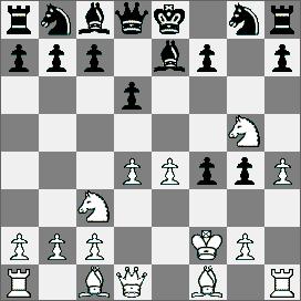 930.Gambit królewski [C35] M Witkowski IM Śliwa 1.e4 e5 2.f4 ef4 3.Sf3 Ge7 4.Sc3 Gh4 5.Ke2 Ge7 6.d4 g5 7.Kf2 d6 8.h4 g4 9.Sg5 931.Obrona francuska [C11] K Łachut M Grąbczewski 1.e4 e6 2.d4 d5 3.
