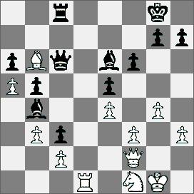 962.Partia hiszpańska [C84] K Kłaput M Tarnowski 1.e4 e5 2.Sf3 Sc6 3.Gb5 a6 4.Ga4 Sf6 5.0 0 Ge7 6.Sc3 d6 7.Gc6 bc6 8.d4 Sd7 9.de5 de5 10.Sa4 f6 11.Ge3 Sb6 12.Sb6 cb6 13.He2 Ge6 14.Sd2 0 0 15.