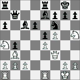 Wg8 15.Gd2 He7 16.0 0 0 g5 17.Whf1 0 0 0 18.Se3 f6 19.f4 gf4 20.Hh4 fe3 21.Ge3 fe5 22.He7 Se7 23.de5 Sg6 24.Gg5 Se5 25.Gd8 Kd8 26.h3 Ge8 27.Wf4 Ke7 28.Kd2 Gg6 29.Wdf1 b5 30.h4 a5 31.a3 Wb8 32.