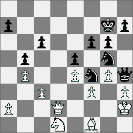 Ge2 Wc8 51.Kb3 Wb8 52.Kc2 Wa8 53.Kb2 Wd8 54.Kc1 Wc8 55.Kb2 Wb8 56.Ka3 Wa8 57.Kb2 Wb8 58.Kc2 Wa8 i remis. 1016.Obrona sycylijska [B87] K Gabryś M Kostro 1.e4 c5 2.Sf3 d6 3.d4 cd4 4.Sd4 Sf6 5.Sc3 a6 6.