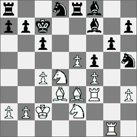 Hd8 Kd8 7.Gg5 f6 8.0 0 0 Sd7 9.Ge3 c6 10.g3 Kc7 11.f4 Sh6 12.h3 Sf7 13.Sf3 Gh6 14.We1 We8 15.Wh2 Sf8 16.Wf2 ef4 17.gf4 Se6 18.Sh2 f5 19.e5 Sg7 20.Sf3 Sh5 21.Sd4 Ge6 22.Kc2 Sd8 23.