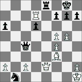 1024.Obrona królewsko indyjska [E92] XIII Olimpiada Szachowa, Monachium 1958 IM Uhlmann (NRD) GM Pachman (Czechosł.) 1.d4 Sf6 2.c4 g6 3.d5 d6 4.Sc3 e5 5.Sf3 Gg7 6.e4 0 0 7.Ge2 c5 8.0 0 Se8 9.a3 f5 10.