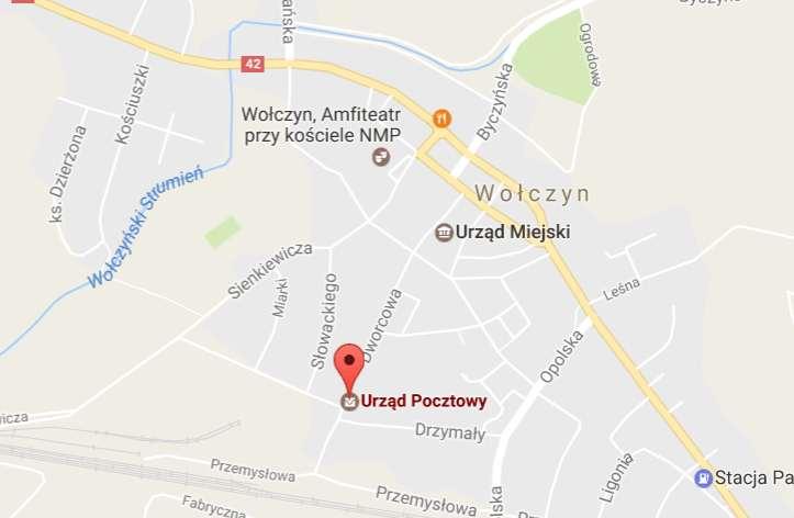 Lokalizacja i dostępność komunikacyjna: Nieruchomość położona jest w Wołczynie, obręb ewidencyjny 0069, Wołczyn przy ul. Dworcowej 34 w odległości ok.