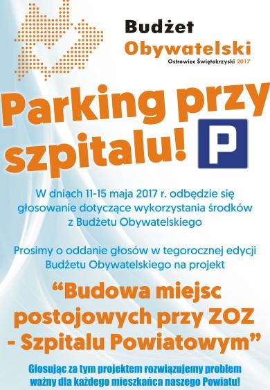 Zachęcamy mieszkańców do głosowania na projekt, którego realizacja znacznie poprawi komfort pacjentów ZOZ i