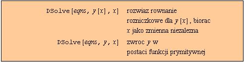23 z 52 2006-11-12 14:07 Mathematica zawsze rozwiaze rownanie algebraiczne jesli jego stopien jest nizszy niz piec.