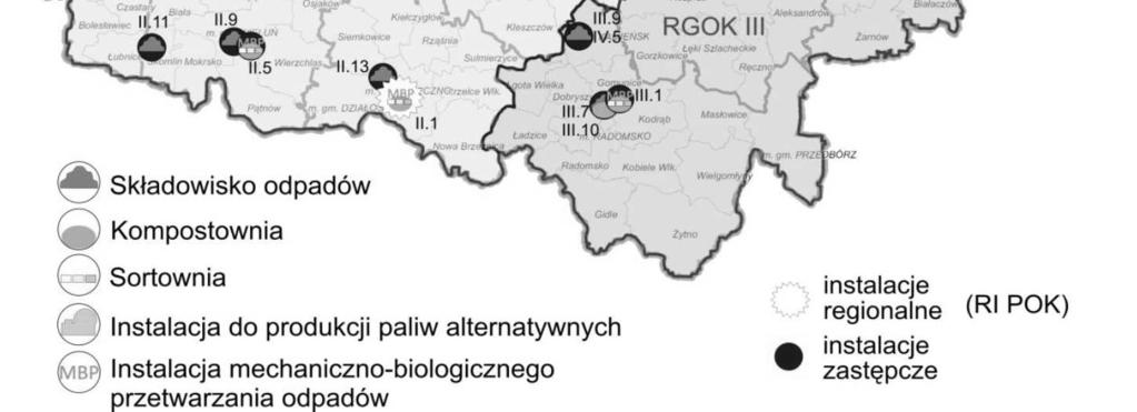 ) 430 604 696 737 Źródło: Opracowanie własne na podstawie Planu gospodarki odpadami województwa łódzkiego 2012 r.