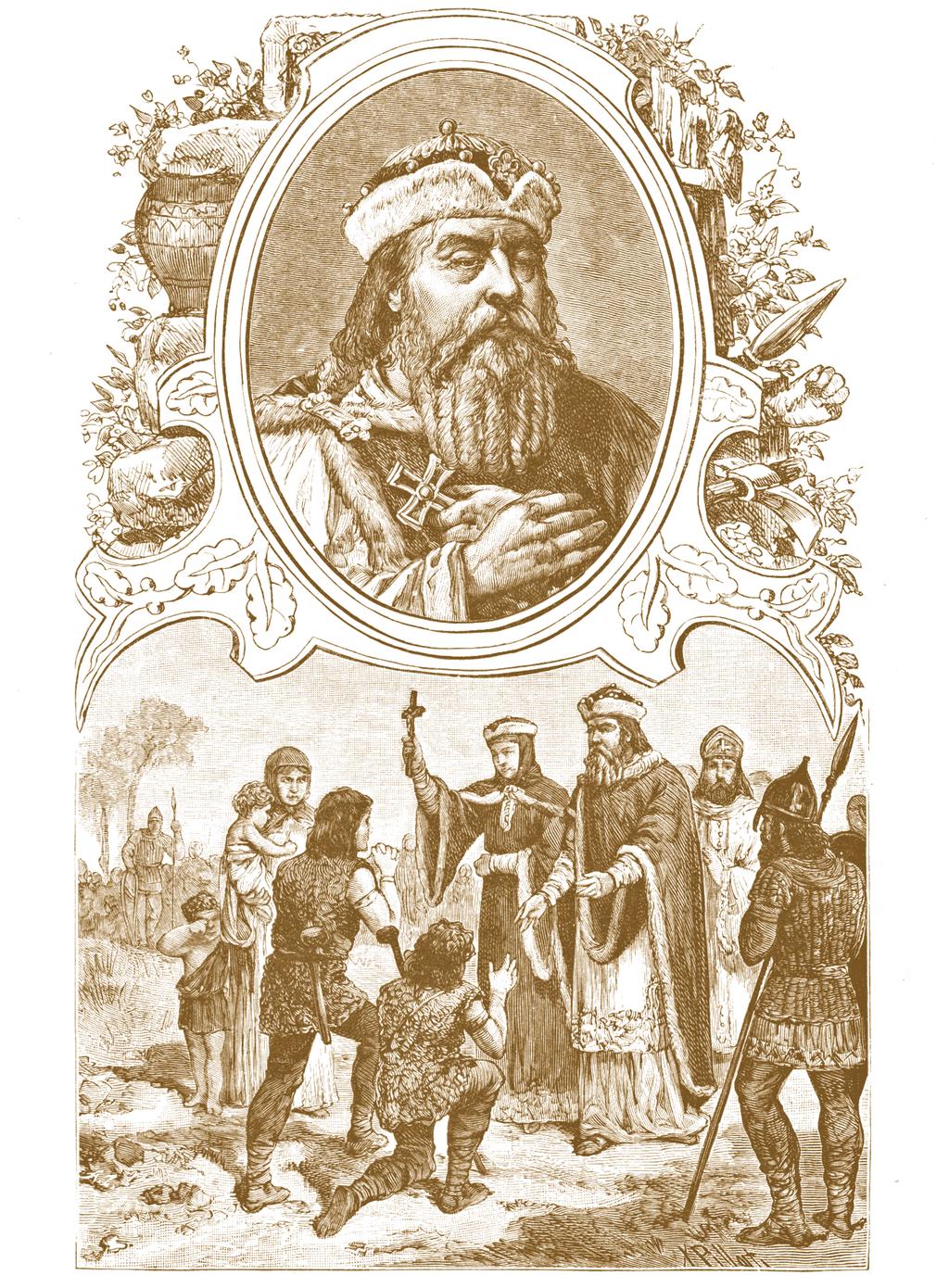 Ilustrowana historia polskiego Kościoła Mieszko I, dzięki