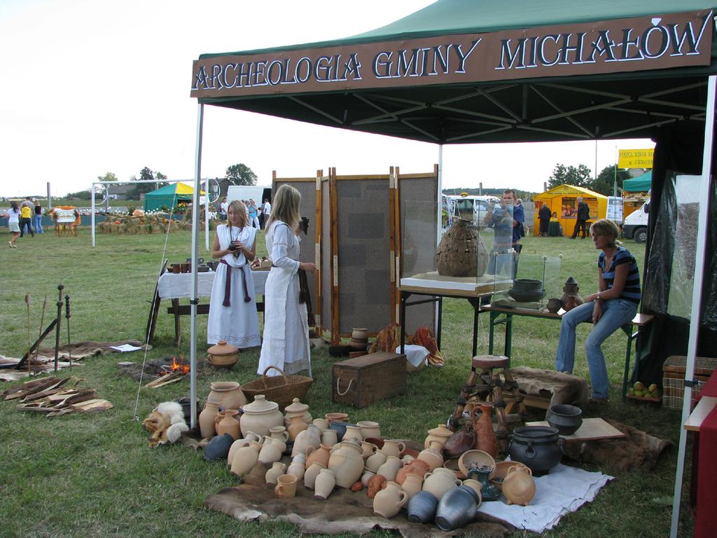 Wyniki prac archeologicznych przy realizacji dużych inwestycji liniowych na terenie gminy Michałów były wielokrotnie przedstawiane