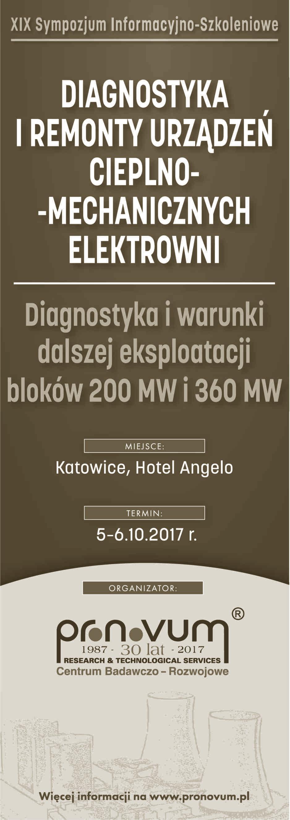 DIAGNO- STYKA I REMONTY URZÀDZEÑ CIEPLNO-MECHANICZNYCH