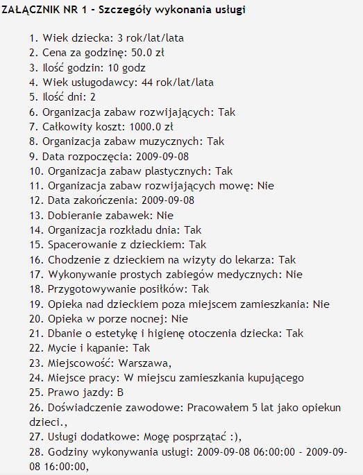 listopada na 8 września. Wydaje mi się, że system powinien blokować taką możliwość albo przynajmniej powinien być wyświetlany komunikat o błędnych datach. Rachunek został źle wystawiony.