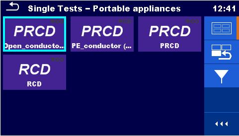 Dla tego typu urządzeń wykonywane są zazwyczaj standardowe testy dostępne w większości testerów PAT na rynku: Oględziny Pomiar ciągłości połączeń ochronnych (prądem 200mA, 10A lub 25A) Pomiar