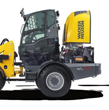 Opcjonalne funkcje hydrauliki Ładowarka kołowa marki Wacker Neuson powinna posiadać jak najwięcej funkcji i o każdej porze roku być