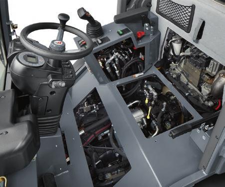 Poza tym warstwa proszkowa sprawia, że ramię załadowcze jest wytrzymałe na uszkodzenia mechaniczne i korozję.