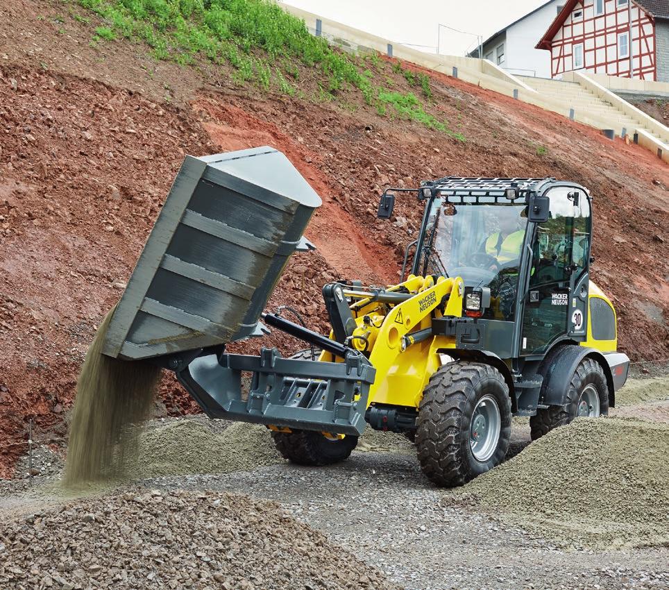 Ładowarki kołowe Wacker Neuson oferują rozwiązanie dla każdego zastosowania.