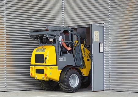 WL20e Ładowarka WL20e jest pierwszą w pełni elektrycznie napędzaną ładowarką kołową marki Wacker Neuson.