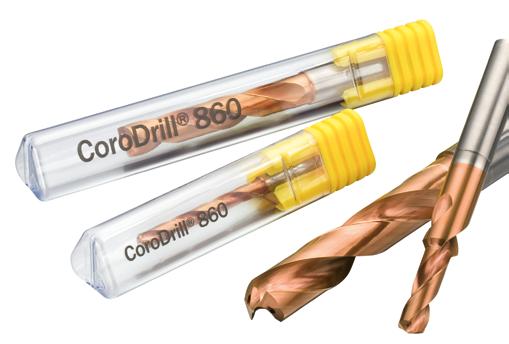 Wiertła CoroDrill 460 Wszechstronne wiertło X-Line do różnych materiałów To wiertło do różnych materiałów gwarantuje wysoką wydajność i wszechstronność zastosowań.
