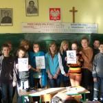Ortograficzny 21 maja w Gminnej Bibliotece Publicznej w Przytocznej miała miejsce XIII edycja Gminnego Konkursu Ortograficznego,, Złote Pióro 2012.