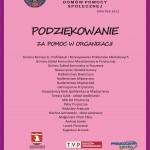 Dziękujemy również sponsorom, dzięki którym organizacja przeglądu była możliwa: Gminna Komisja ds.