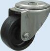 E - koło tworzywowe odporne na temperaturę / plastic wheel of high temperature resistance Ø 80 3E 60x80 104 82 0,69 100 Ø 100 12E 60x80 123 85 0,73 100 Ø 100 A12L 60x80 123 85 0,87 100 Ø 140 A72