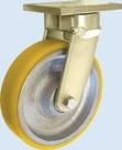 Koła żeliwne z poliuretanem do dużych obciążeń / Cast iron wheels with polyurethane for high loads Numer Number of Ø 80 1ZP 52 15 46 1,80 200 6202 Ø 100 10ZP 52 20 46 2,10 300 6004 Ø 125 20ZP 52 20